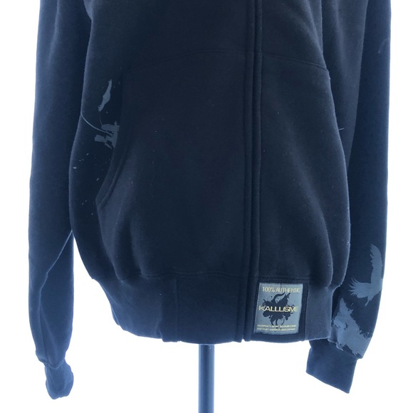 NEW Black Splatter Hoodie - Picture 3 of 11